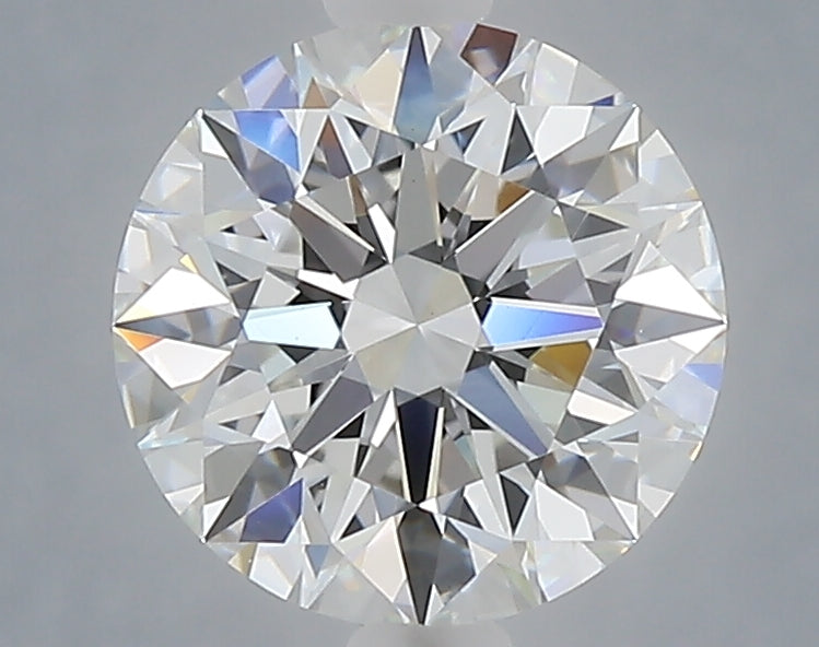 2.07 Carat Round Shaped, Ideal Cut, E Color, VVS2 Clarity, IGI Certified Lab Grown Diamond