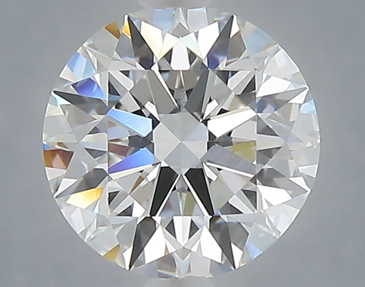 2.06 Carat Round Shaped, Ideal Cut, E Color, VVS2 Clarity, IGI Certified Lab Grown Diamond