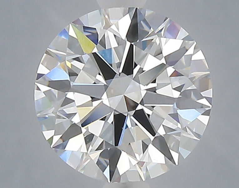 2.06 Carat Round Shaped, Ideal Cut, E Color, VVS2 Clarity, IGI Certified Lab Grown Diamond