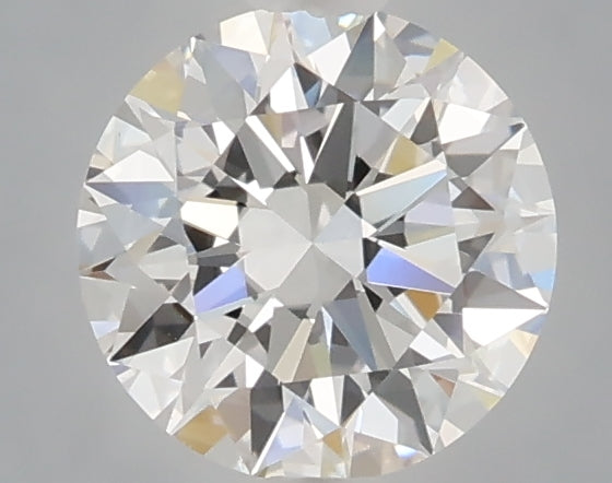 1.08 Carat Round Shaped, Excellent Cut, D Color, VVS2 Clarity, IGI Certified Lab Grown Diamond