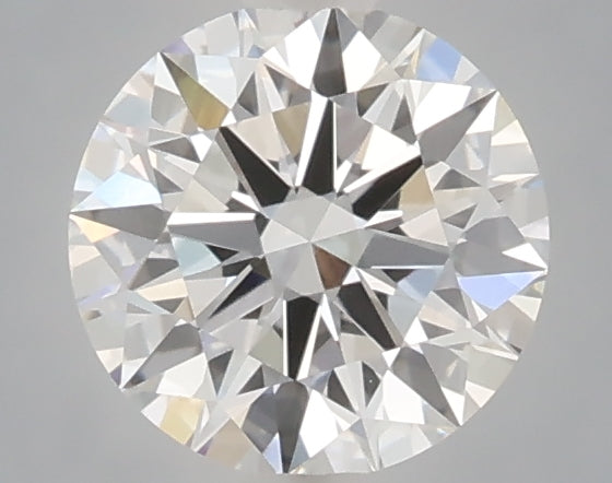 1.08 Carat Round Shaped, Ideal Cut, D Color, VVS2 Clarity, IGI Certified Lab Grown Diamond