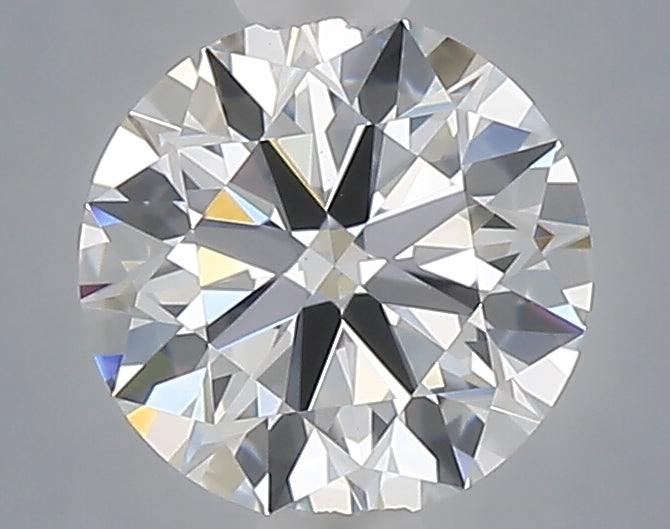 1.07 Carat Round Shaped, Ideal Cut, D Color, VVS2 Clarity, IGI Certified Lab Grown Diamond