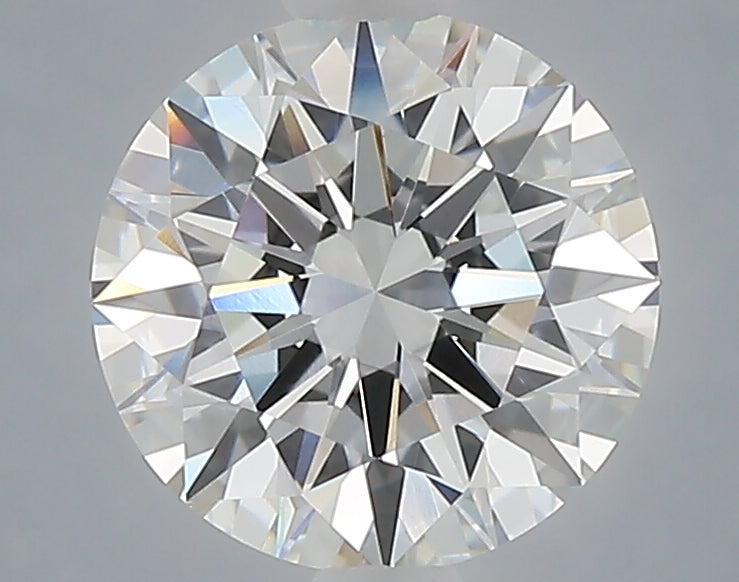 2.10 Carat Round Shaped, Excellent Cut, E Color, VVS2 Clarity, IGI Certified Lab Grown Diamond