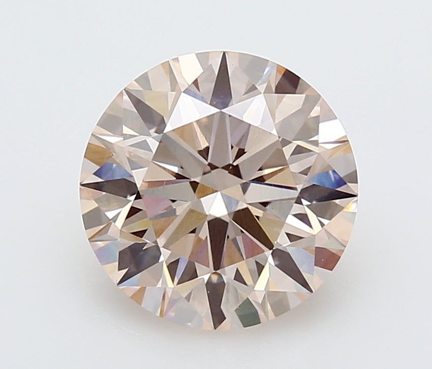 4.05 Carat Round Shaped, Ideal Cut, VS1 Clarity, IGI Certified Lab Grown Diamond