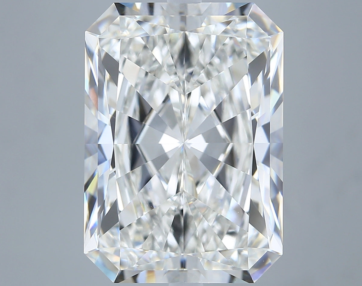 13.04 Carat Radiant Shaped, Excellent Cut, F Color, VVS2 Clarity, IGI Certified Lab Grown Diamond