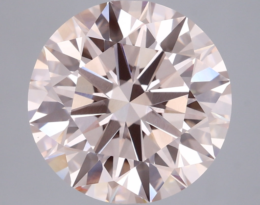 4.06 Carat Round Shaped, Ideal Cut, VVS2 Clarity, IGI Certified Lab Grown Diamond