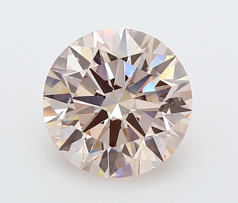 3.05 Carat Round Shaped, Ideal Cut, VS1 Clarity, IGI Certified Lab Grown Diamond