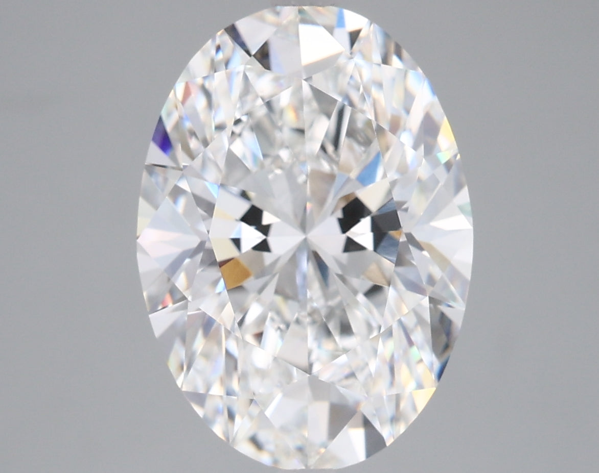 5.03 Carat Oval Shaped, Ideal Cut, E Color, VVS1 Clarity, IGI Certified Lab Grown Diamond