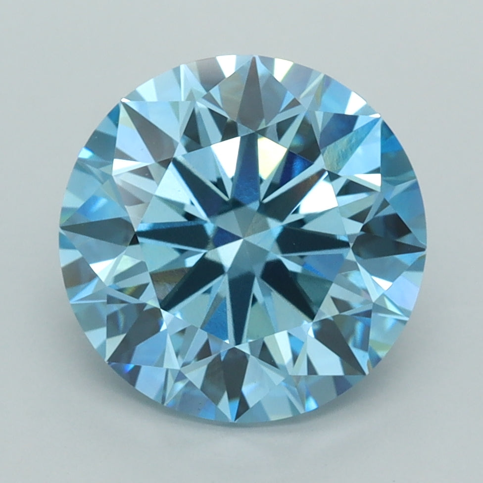 4.01 Carat Round Shaped, Ideal Cut, VVS2 Clarity, IGI Certified Lab Grown Diamond