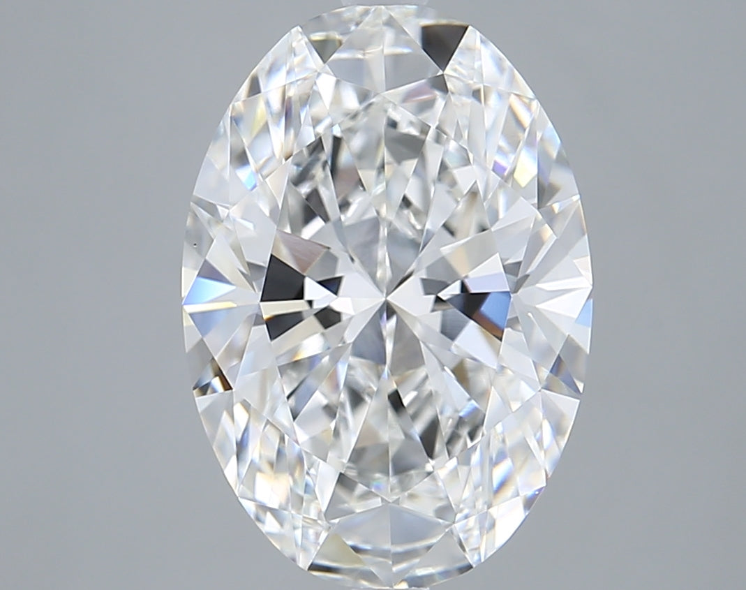 5.01 Carat Oval Shaped, Ideal Cut, E Color, VS1 Clarity, IGI Certified Lab Grown Diamond