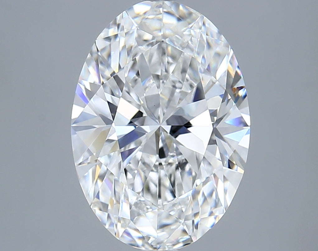 4.65 Carat Oval Shaped, Excellent Cut, E Color, VVS2 Clarity, IGI Certified Lab Grown Diamond
