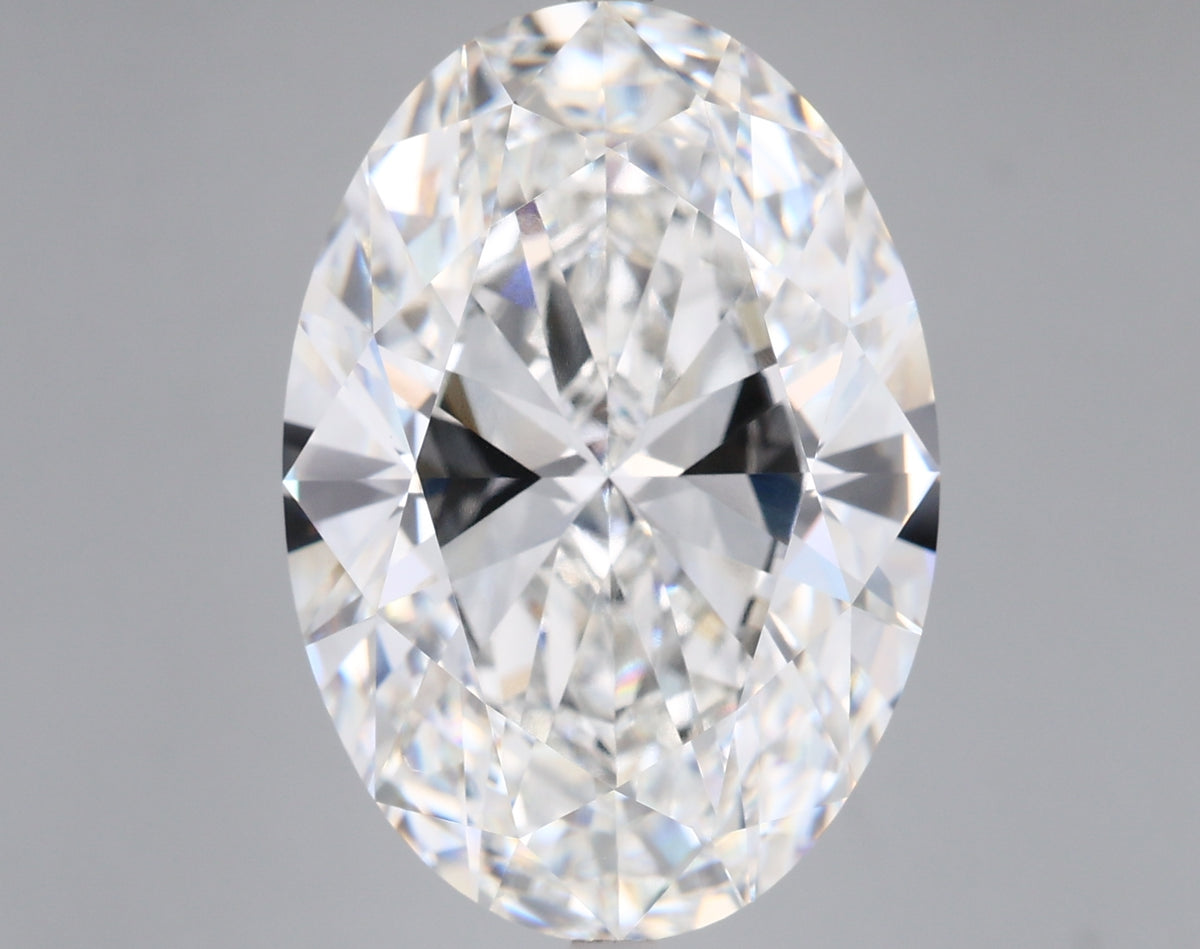 14.07 Carat Oval Shaped, Ideal Cut, E Color, VVS2 Clarity, IGI Certified Lab Grown Diamond