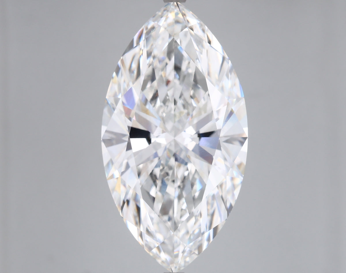 13.03 Carat Marquise Shaped, Ideal Cut, E Color, VS1 Clarity, IGI Certified Lab Grown Diamond