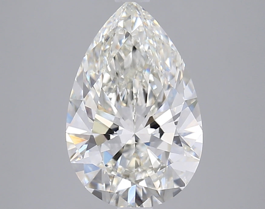 3.01 Carat Pear Shaped, Ideal Cut, G Color, VVS1 Clarity, IGI Certified Lab Grown Diamond
