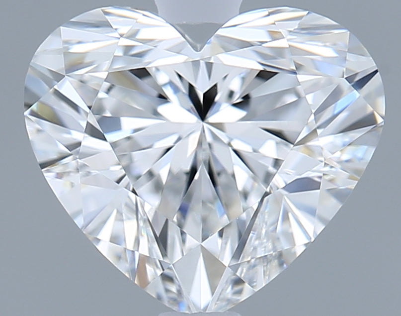 1.56 Carat Heart Shaped, Ideal Cut, D Color, VVS1 Clarity, IGI Certified Lab Grown Diamond