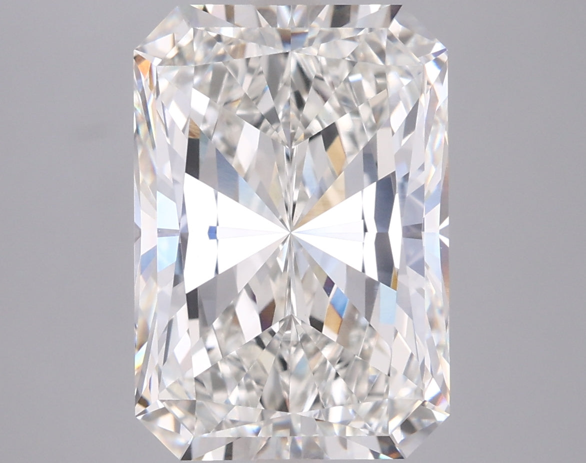 7.04 Carat Radiant Shaped, Excellent Cut, G Color, VVS2 Clarity, IGI Certified Lab Grown Diamond
