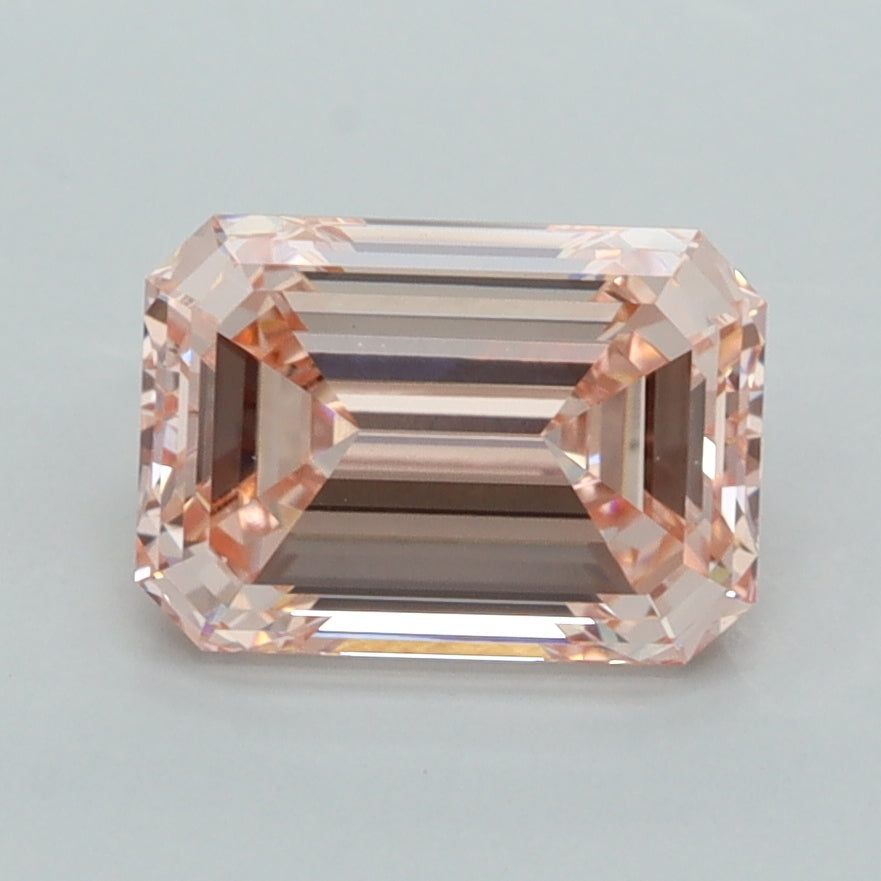 2.03 Carat Emerald Shaped, Ideal Cut, VVS2 Clarity, IGI Certified Lab Grown Diamond