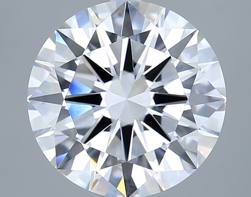 5.03 Carat Round Shaped, Excellent Cut, E Color, VVS2 Clarity, IGI Certified Lab Grown Diamond