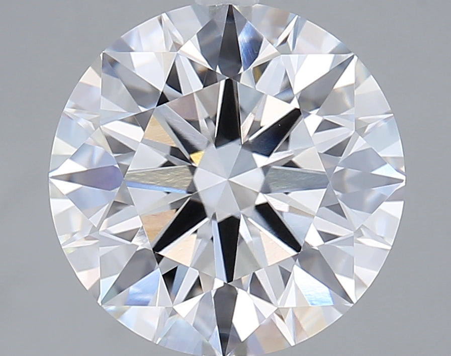 5.04 Carat Round Shaped, Ideal Cut, E Color, VVS2 Clarity, IGI Certified Lab Grown Diamond