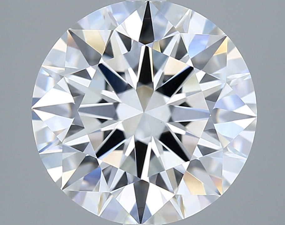 3.52 Carat Round Shaped, Ideal Cut, E Color, VVS2 Clarity, IGI Certified Lab Grown Diamond