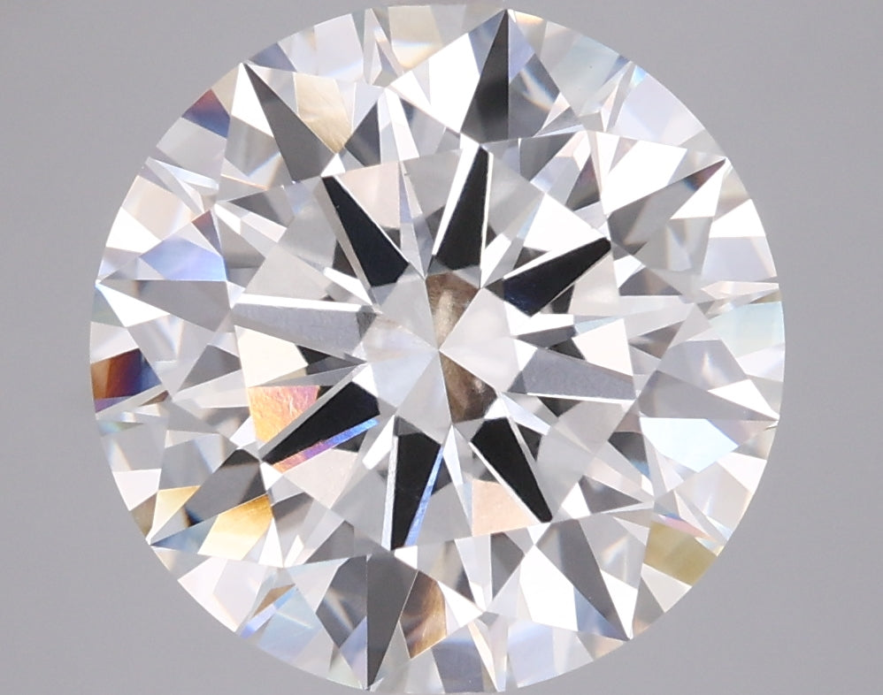 6.05 Carat Round Shaped, Ideal Cut, G Color, VVS2 Clarity, IGI Certified Lab Grown Diamond