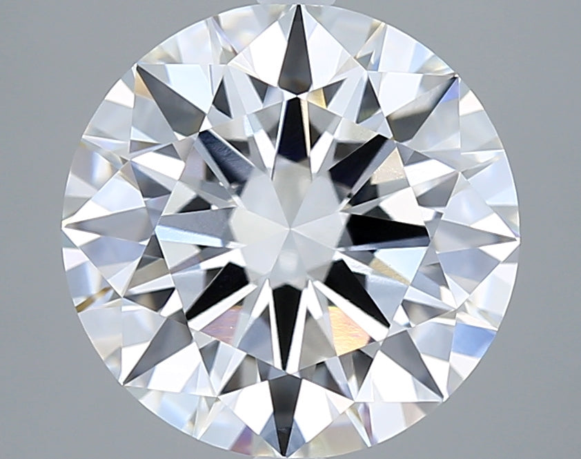 5.01 Carat Round Shaped, Excellent Cut, E Color, VVS2 Clarity, IGI Certified Lab Grown Diamond