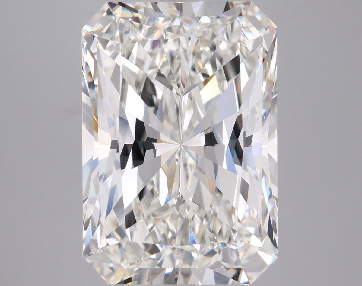 11.09 Carat Radiant Shaped, Ideal Cut, H Color, VVS2 Clarity, IGI Certified Lab Grown Diamond