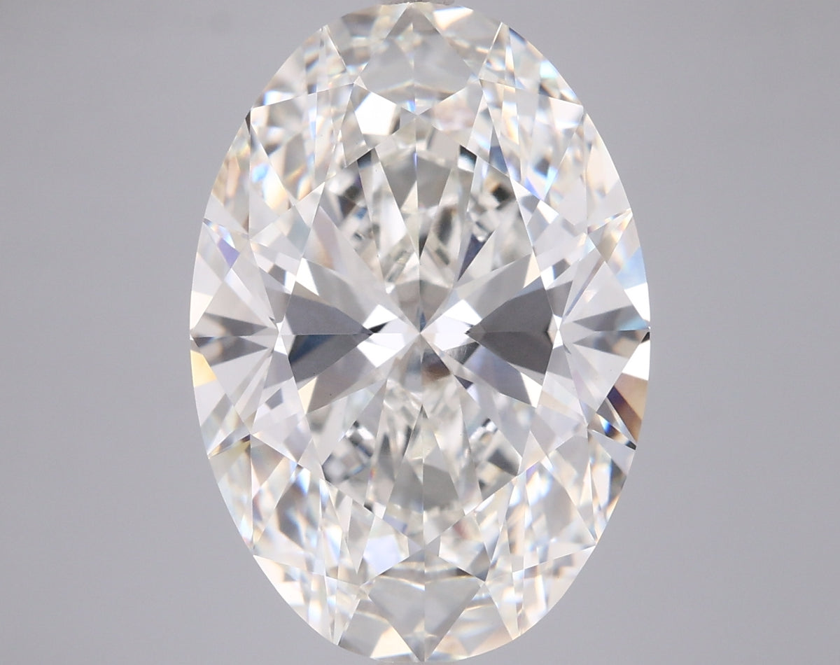 9.08 Carat Oval Shaped, Ideal Cut, G Color, VVS2 Clarity, IGI Certified Lab Grown Diamond
