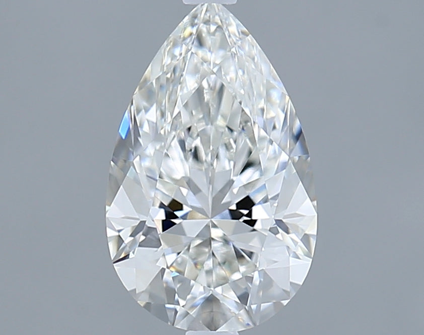 2.04 Carat Pear Shaped, Excellent Cut, F Color, VVS1 Clarity, IGI Certified Lab Grown Diamond
