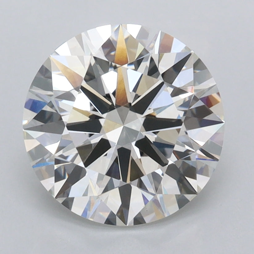 2.53 Carat Round Shaped, Excellent Cut, G Color, VVS2 Clarity, IGI Certified Lab Grown Diamond