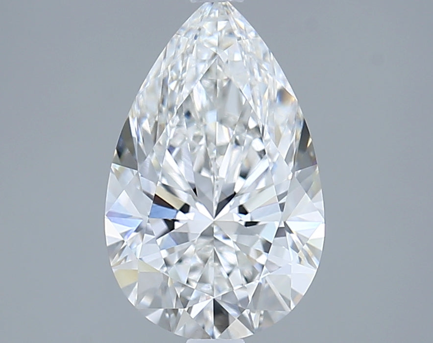 2.05 Carat Pear Shaped, Excellent Cut, E Color, VVS1 Clarity, IGI Certified Lab Grown Diamond