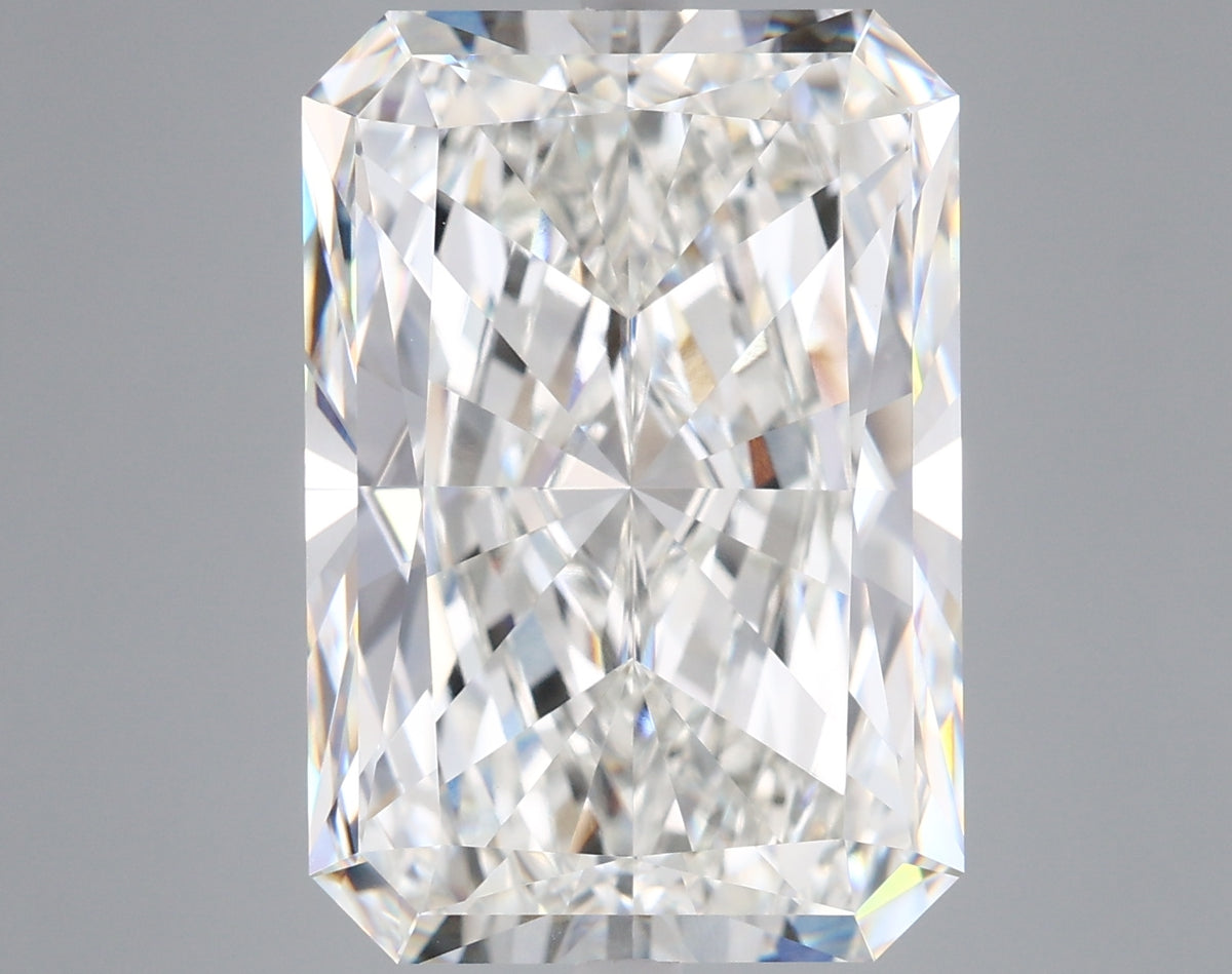 12.06 Carat Radiant Shaped, Ideal Cut, G Color, VVS2 Clarity, IGI Certified Lab Grown Diamond