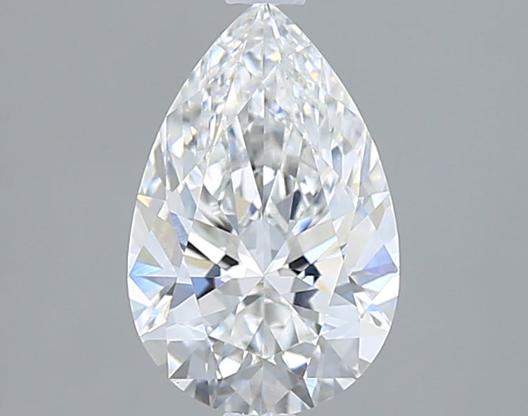 1.50 Carat Pear Shaped, Ideal Cut, E Color, VVS1 Clarity, IGI Certified Lab Grown Diamond