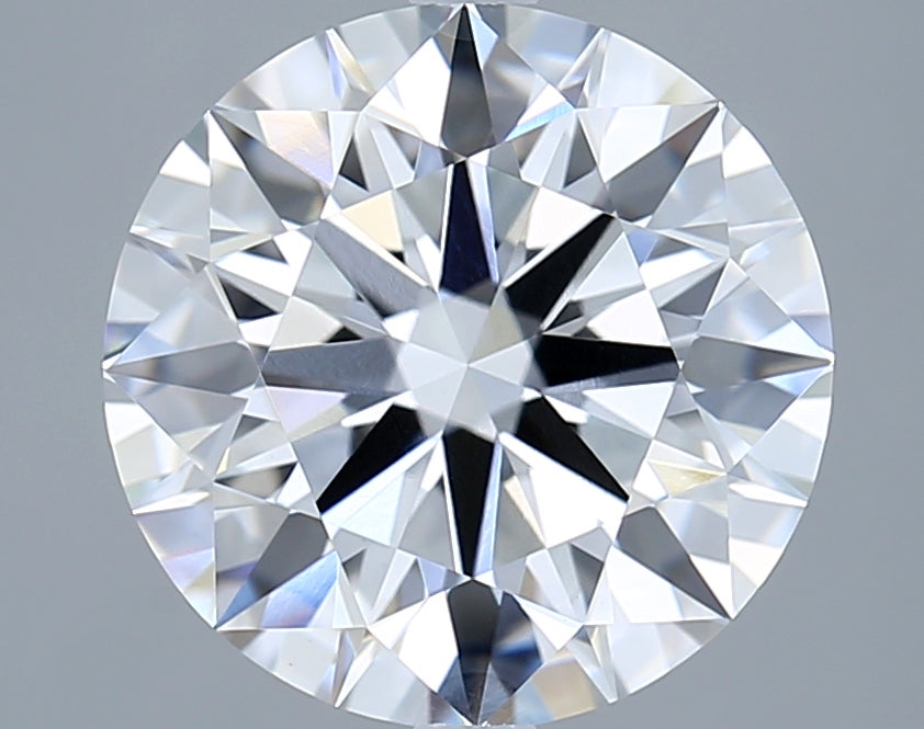 5.03 Carat Round Shaped, Ideal Cut, E Color, VVS2 Clarity, IGI Certified Lab Grown Diamond