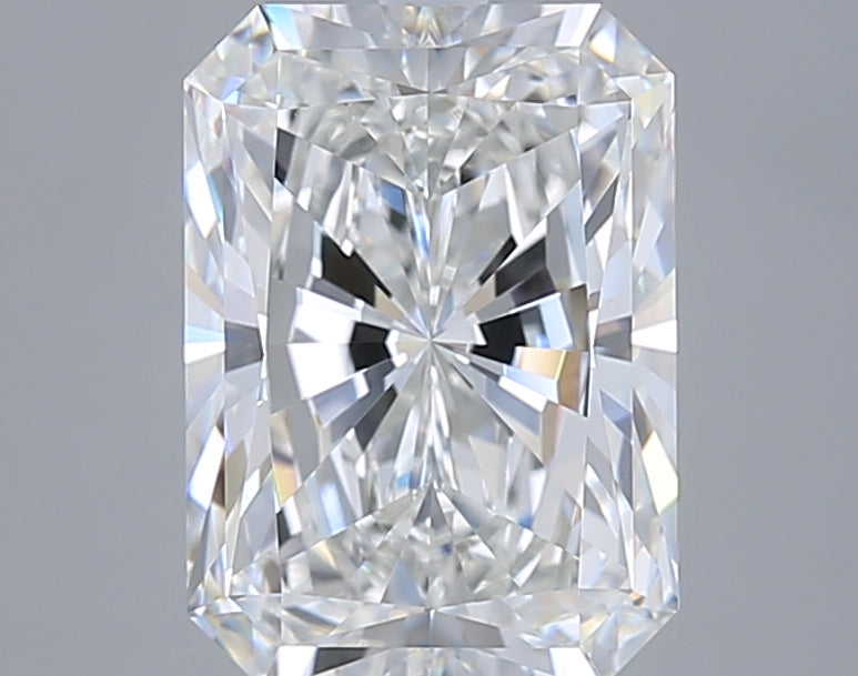 4.99 Carat Radiant Shaped, Ideal Cut, F Color, VVS2 Clarity, IGI Certified Lab Grown Diamond