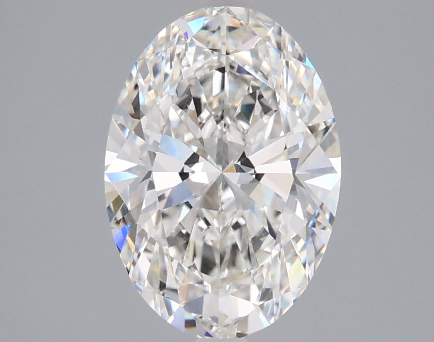 2.07 Carat Oval Shaped, Ideal Cut, G Color, VVS2 Clarity, IGI Certified Lab Grown Diamond