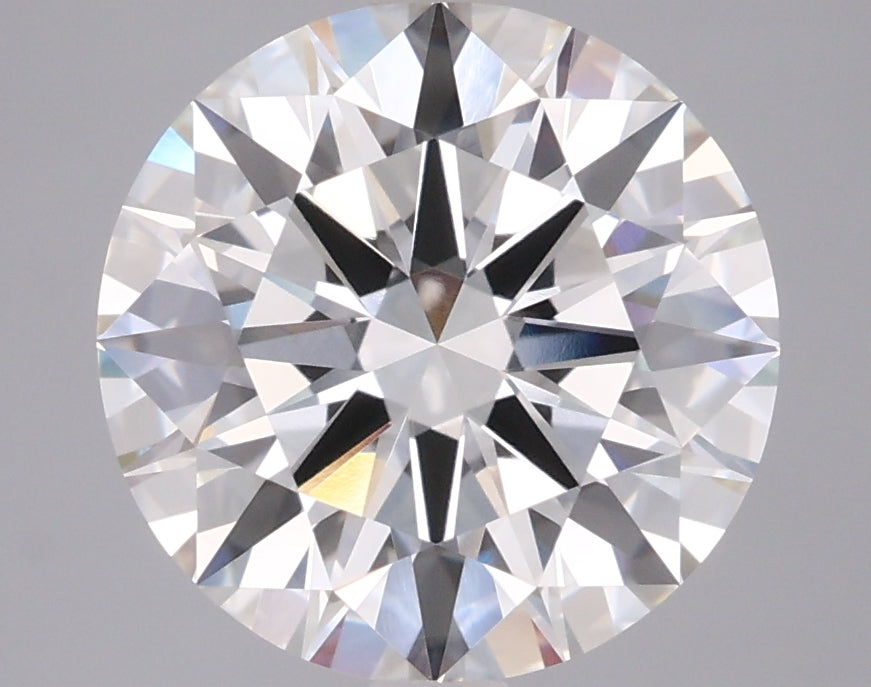 4.04 Carat Round Shaped, Ideal Cut, G Color, VVS2 Clarity, IGI Certified Lab Grown Diamond