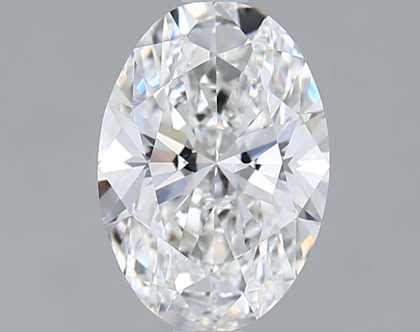 1.54 Carat Oval Shaped, Ideal Cut, E Color, VS1 Clarity, IGI Certified Lab Grown Diamond