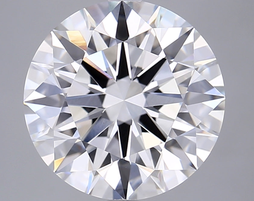 5.02 Carat Round Shaped, Ideal Cut, E Color, VVS2 Clarity, IGI Certified Lab Grown Diamond