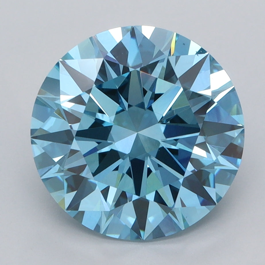 4.00 Carat Round Shaped, Ideal Cut, VS1 Clarity, IGI Certified Lab Grown Diamond