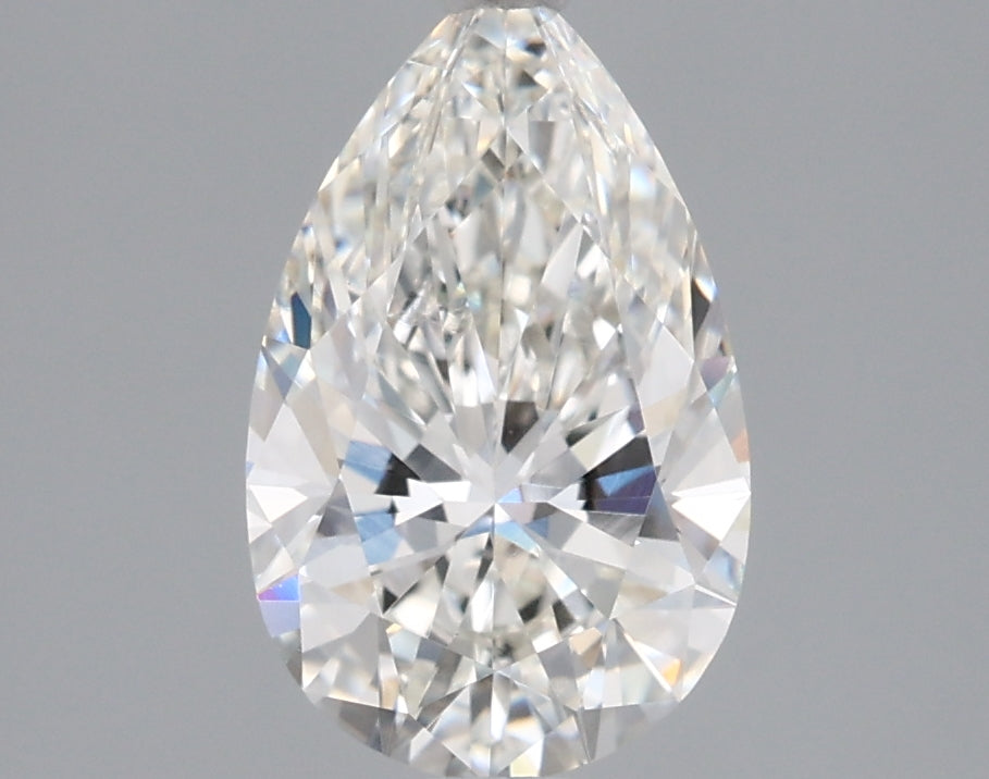 1.52 Carat Pear Shaped, Ideal Cut, G Color, VVS2 Clarity, IGI Certified Lab Grown Diamond