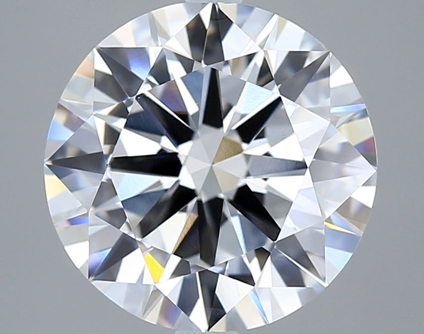 5.00 Carat Round Shaped, Excellent Cut, E Color, VVS2 Clarity, IGI Certified Lab Grown Diamond