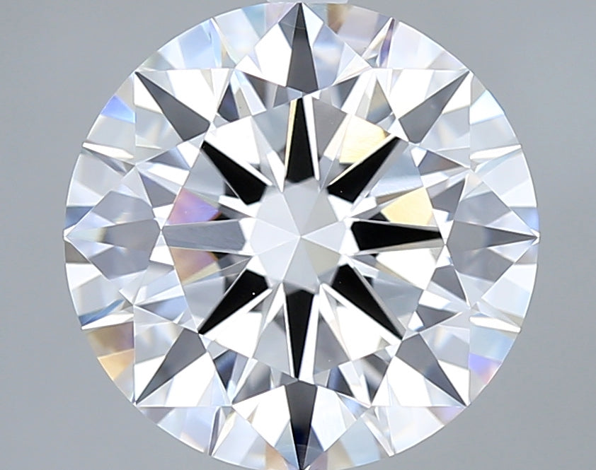 5.02 Carat Round Shaped, Ideal Cut, E Color, VVS2 Clarity, IGI Certified Lab Grown Diamond
