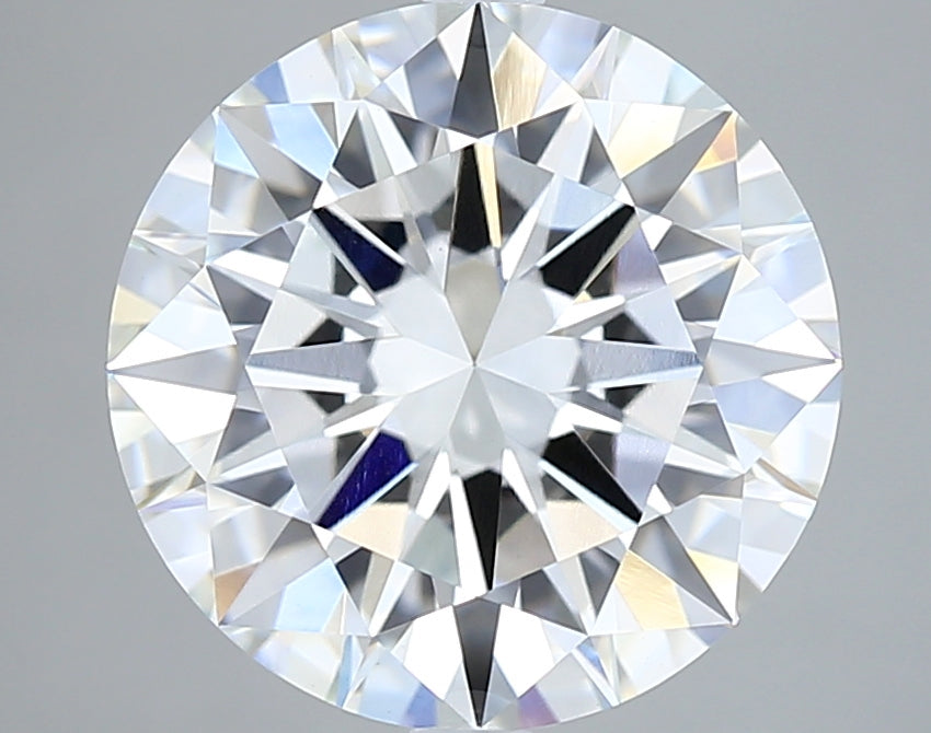 5.03 Carat Round Shaped, Excellent Cut, F Color, VVS2 Clarity, IGI Certified Lab Grown Diamond