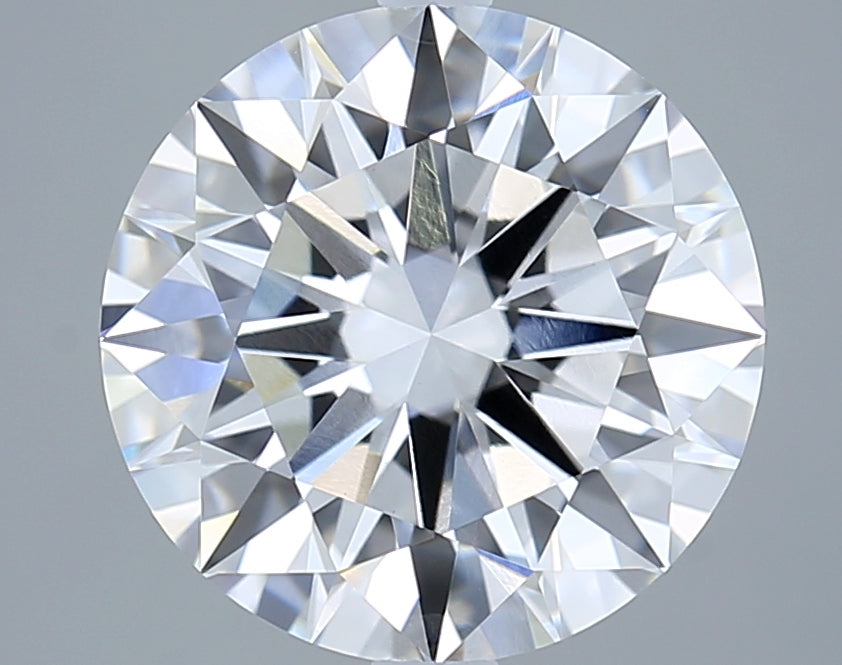5.01 Carat Round Shaped, Excellent Cut, E Color, VVS2 Clarity, IGI Certified Lab Grown Diamond