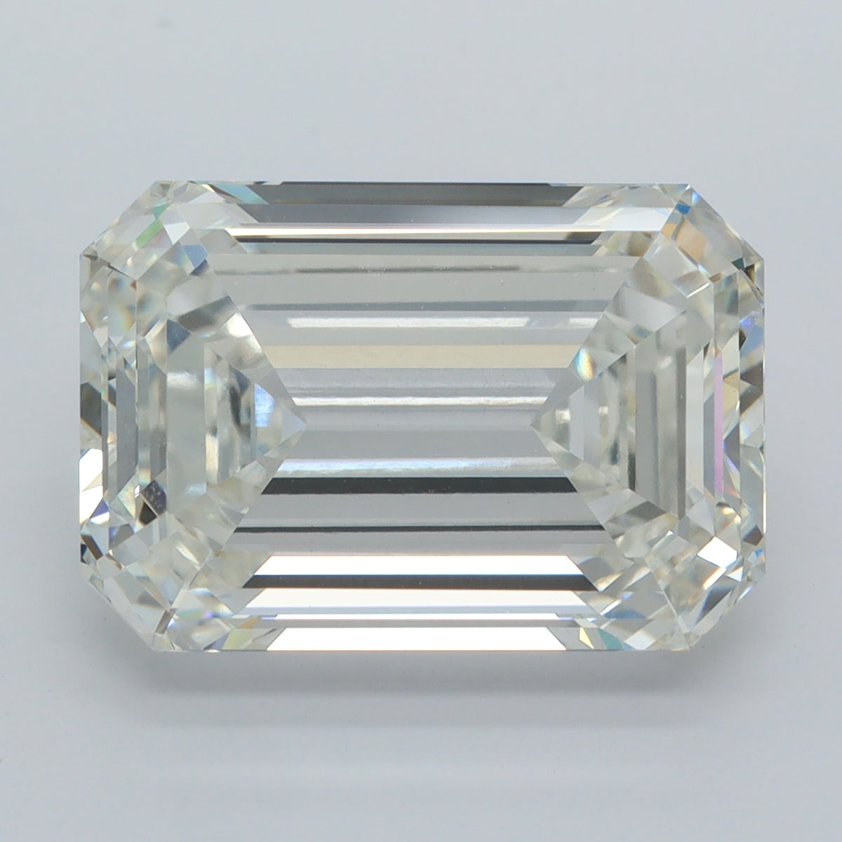9.16 Carat Emerald Shaped, Ideal Cut, G Color, VVS2 Clarity, IGI Certified Lab Grown Diamond