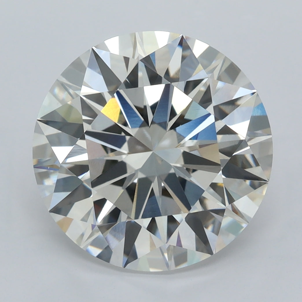 5.06 Carat Round Shaped, E Color, VVS2 Clarity, IGI Certified Lab Grown Diamond