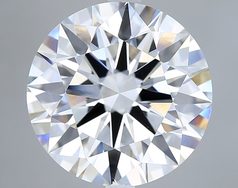 7.15 Carat Round Shaped, Ideal Cut, F Color, VVS2 Clarity, IGI Certified Lab Grown Diamond