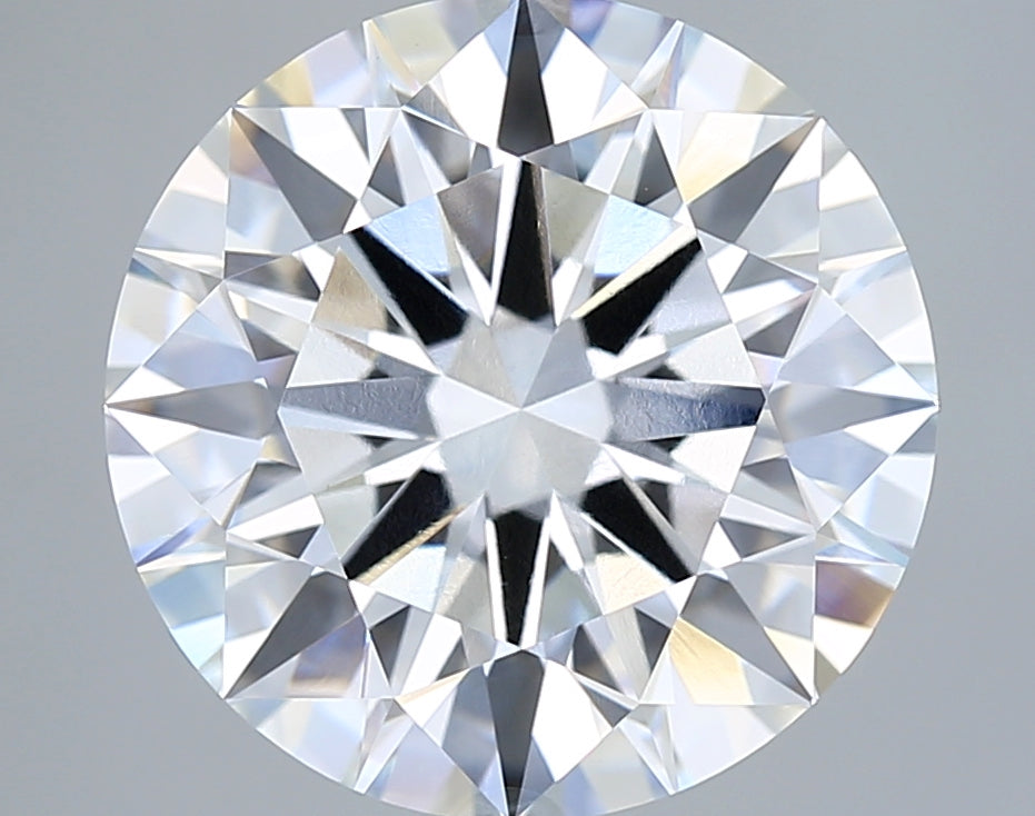 7.11 Carat Round Shaped, Ideal Cut, F Color, VVS2 Clarity, IGI Certified Lab Grown Diamond