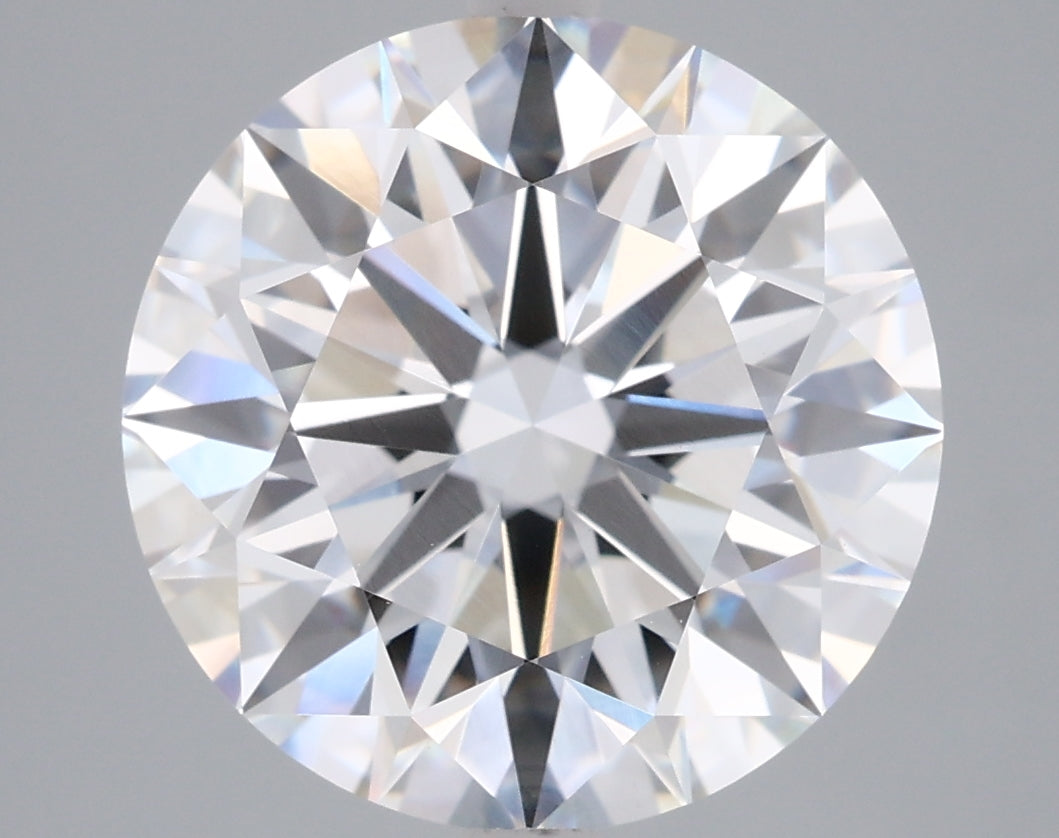 5.04 Carat Round Shaped, Ideal Cut, E Color, VVS2 Clarity, IGI Certified Lab Grown Diamond